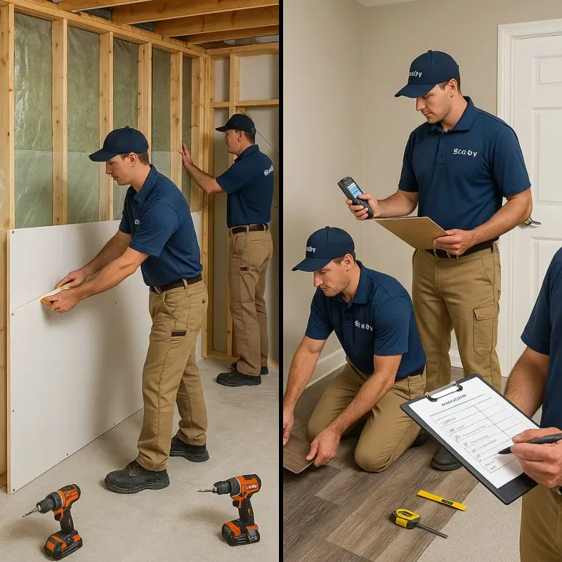 Repairs and Reconstruction process in Post, TX